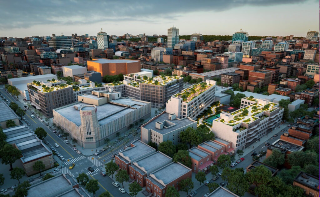 Four-Building Bedford Square Complex